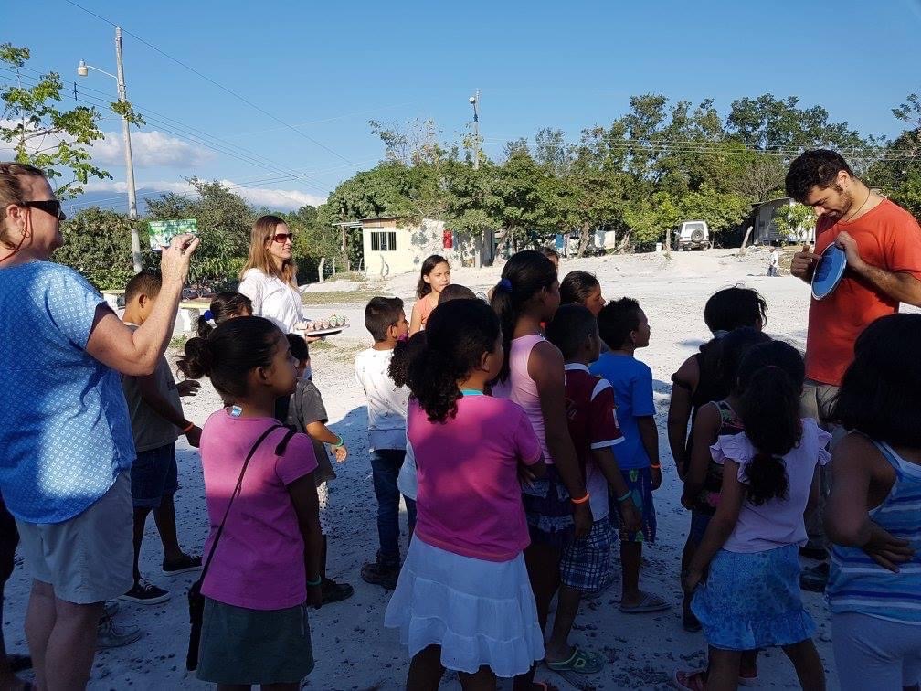John teaching English abroad